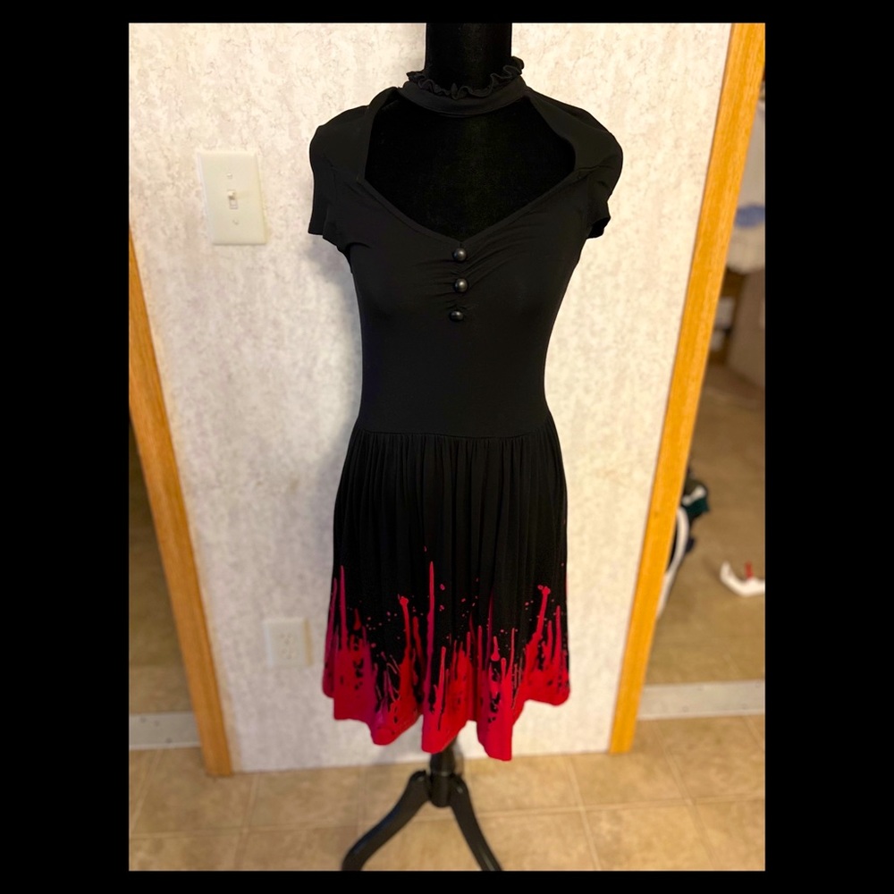 Killstar- Blood Spatter Dress